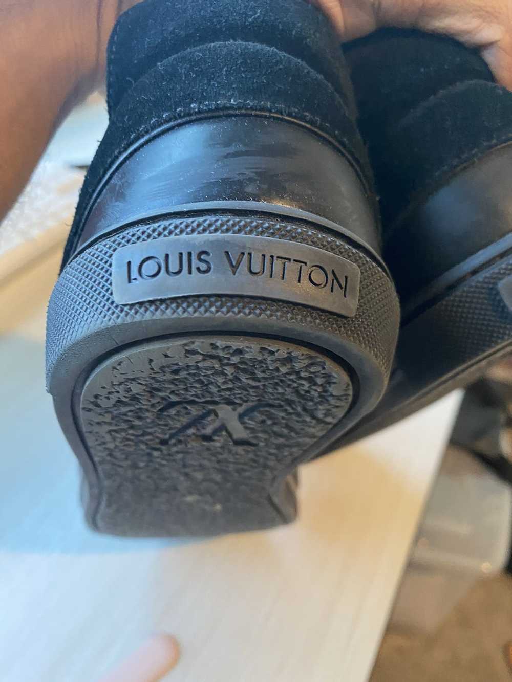 Louis Vuitton Louis Vuitton black Damier Zip Snea… - image 7