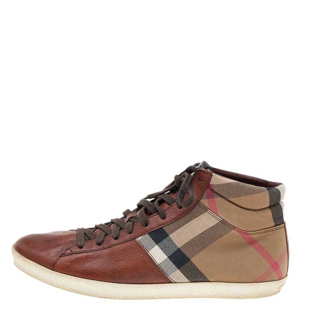 Burberry Leather trainers - image 1