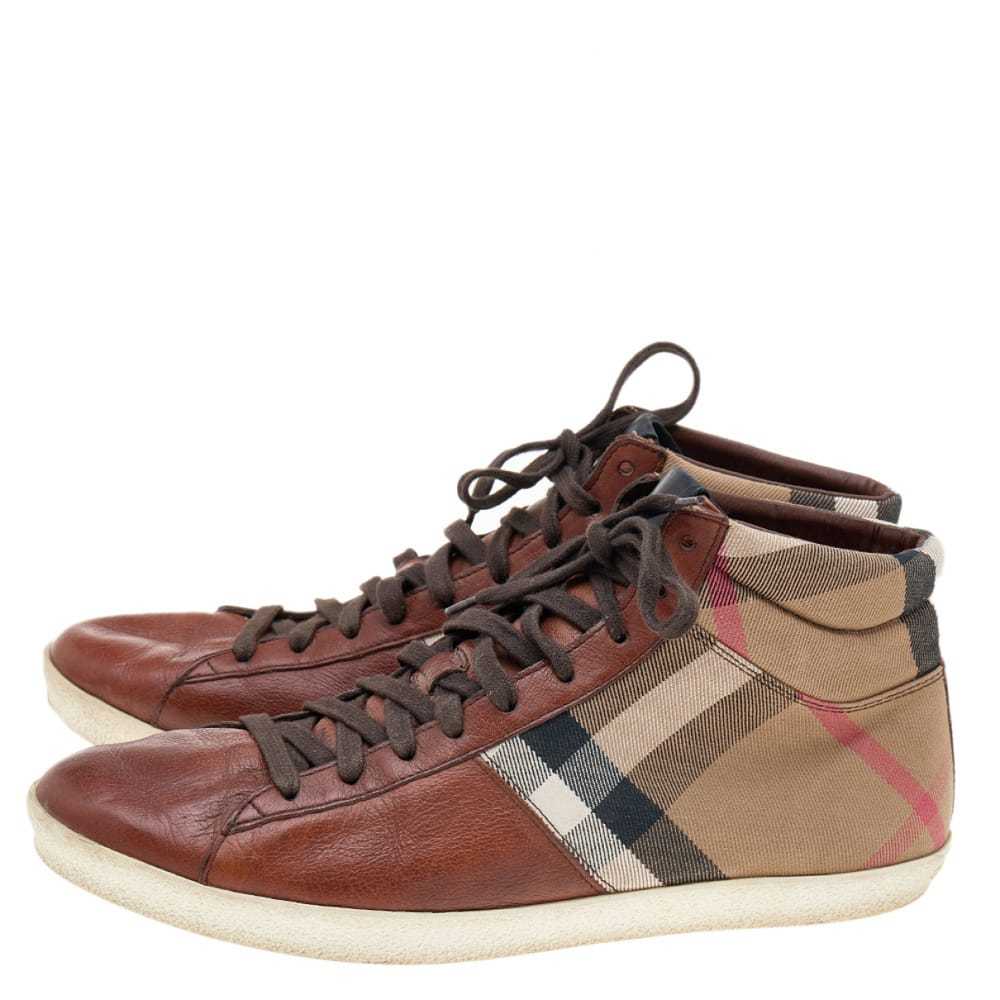 Burberry Leather trainers - image 3