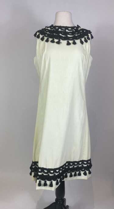 1960s The Lilly (Lilly Pulitzer) Black and White S