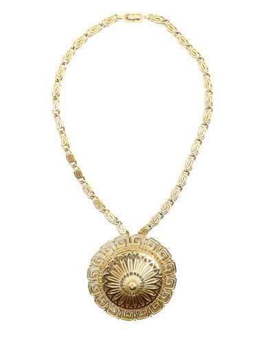 Medallion Pendant Necklace