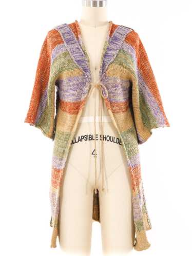 Mali Firenze Handknit Fiber Art Jacket