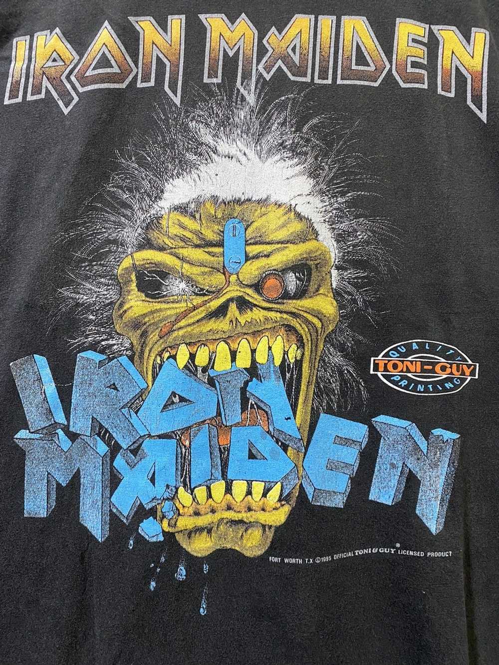 Rock Band × Vintage Iron Maiden 90s - image 2