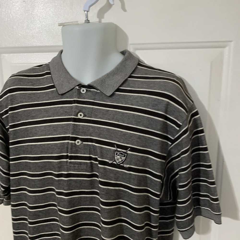 Ralph Lauren Golf Polo Golf Crest Striped polo kn… - image 5