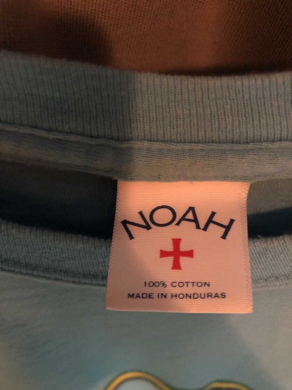 Noah Noah Long Sleeve Striped Blue Tee - image 4