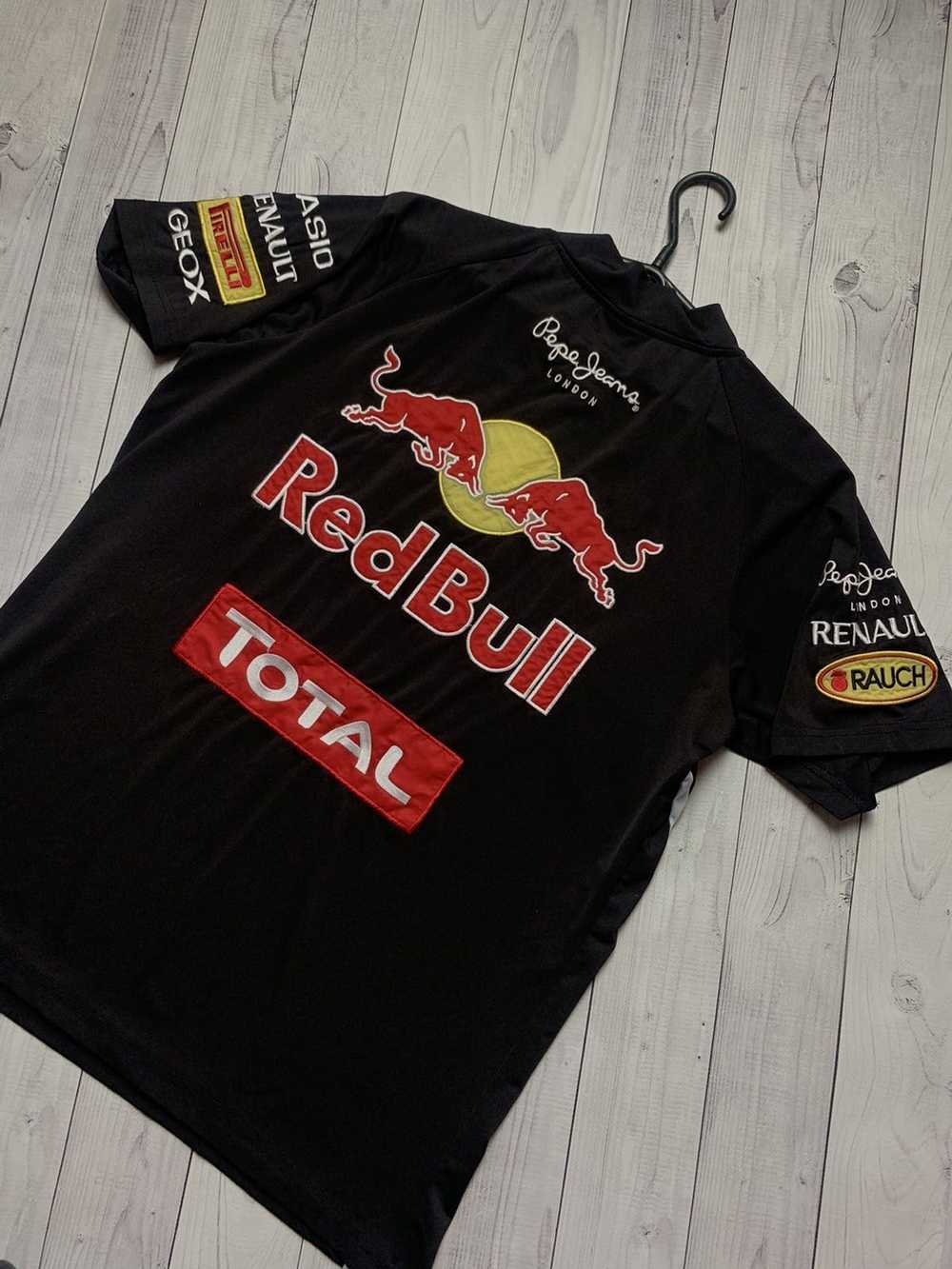 Racing × Red Bull × Vintage Red Bull racing shirt… - image 5