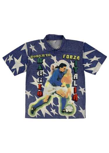 Roberto Baggio Italy 1994 Home T-Shirt (Blue) : : Ropa,  Zapatos y Accesorios