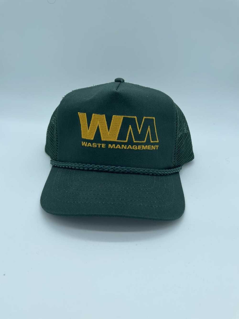 Trucker Hat × Vintage Vintage 1980s Trucker Waste… - image 1