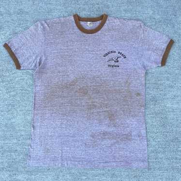 70s t-shirt 70s hanes - Gem