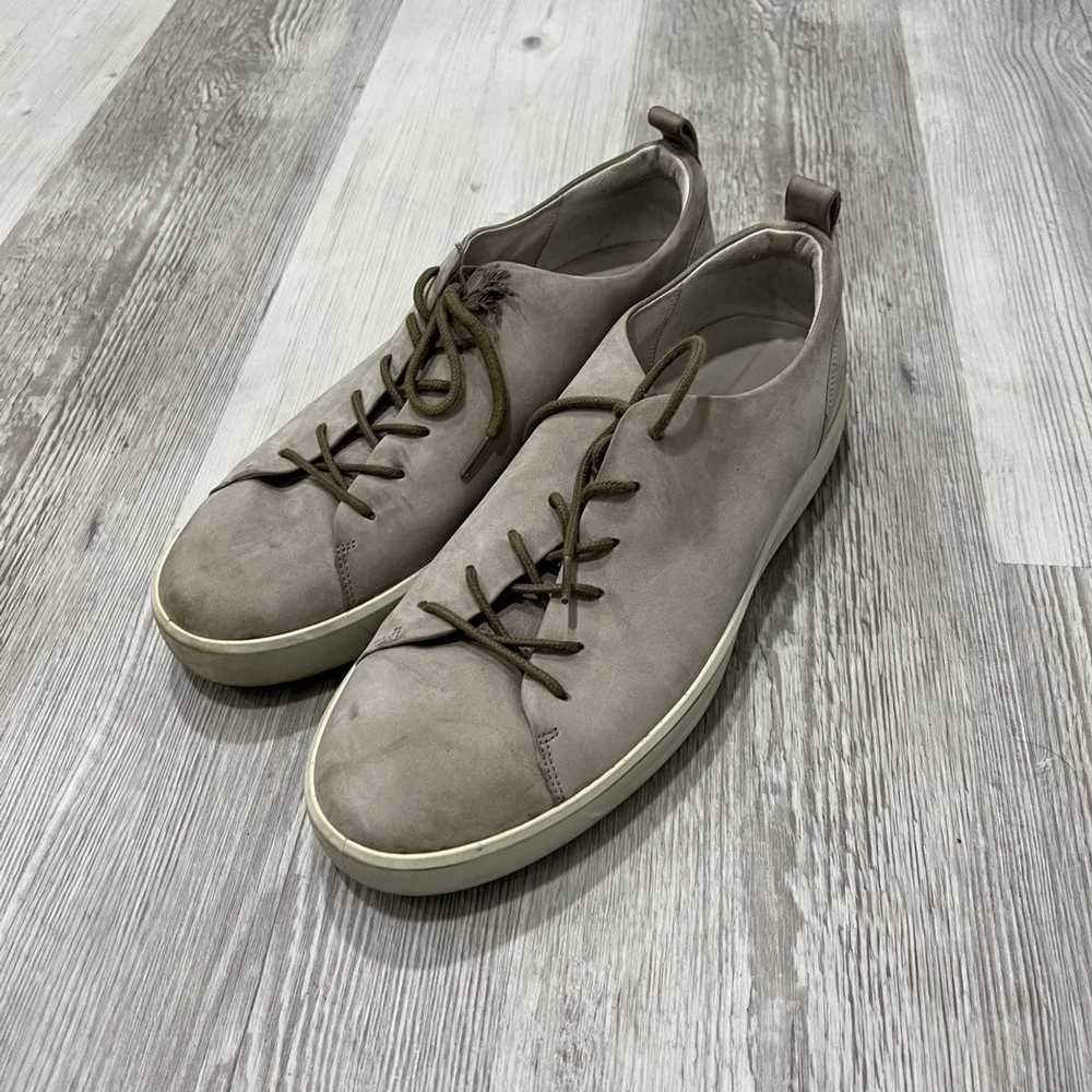 Ecco × Leather × Sneakers Ecco Soft 8 low top sne… - image 3