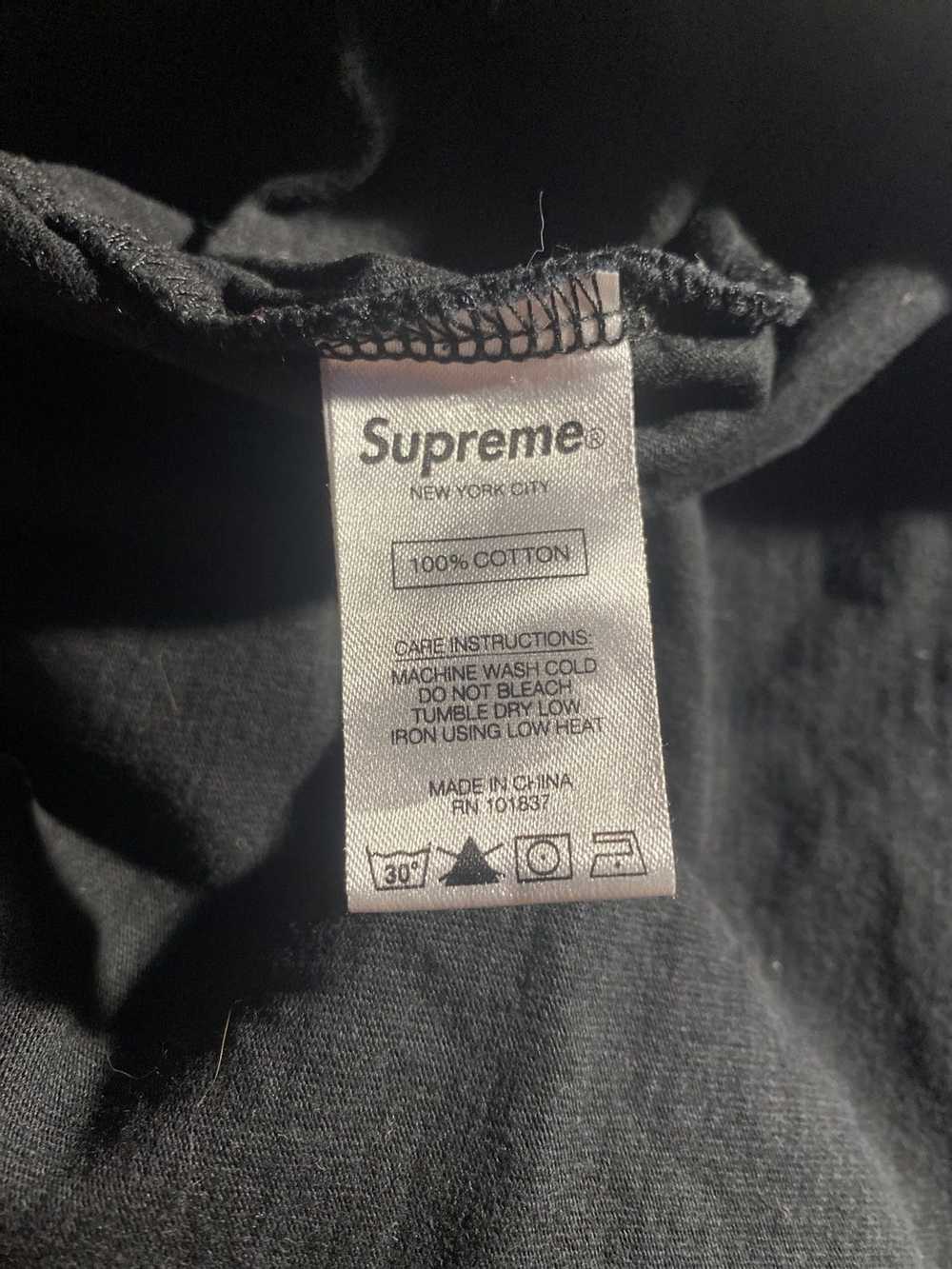 Supreme Supreme Black Athletic Label Tee - image 5