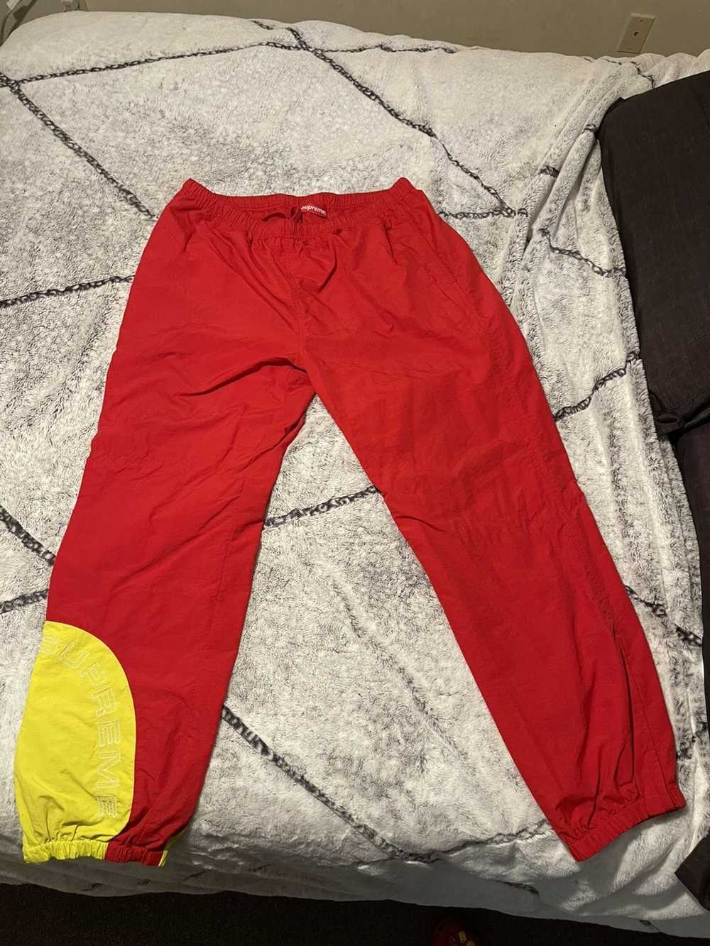 Supreme Supreme Corner Arc Track Pant Red - image 1