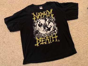 napalm death SxOxB uk&european tour tシャツ Napalm Death // S.O.B UK & European Tour June '89