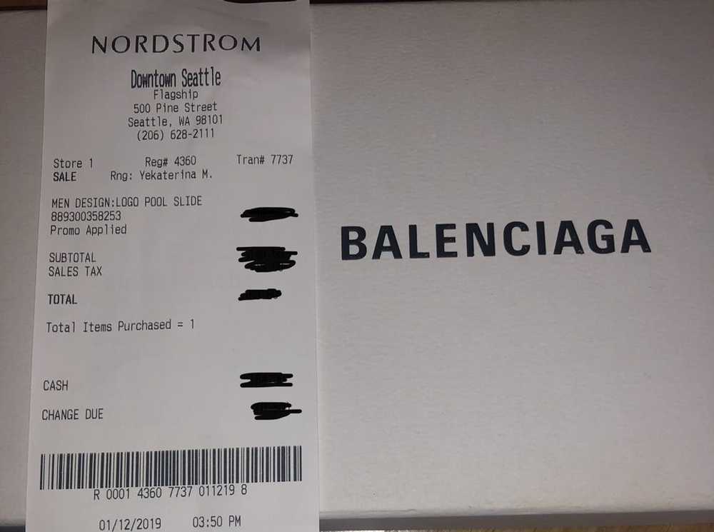 Balenciaga Balenciaga Logo Pool Slide Black - image 2