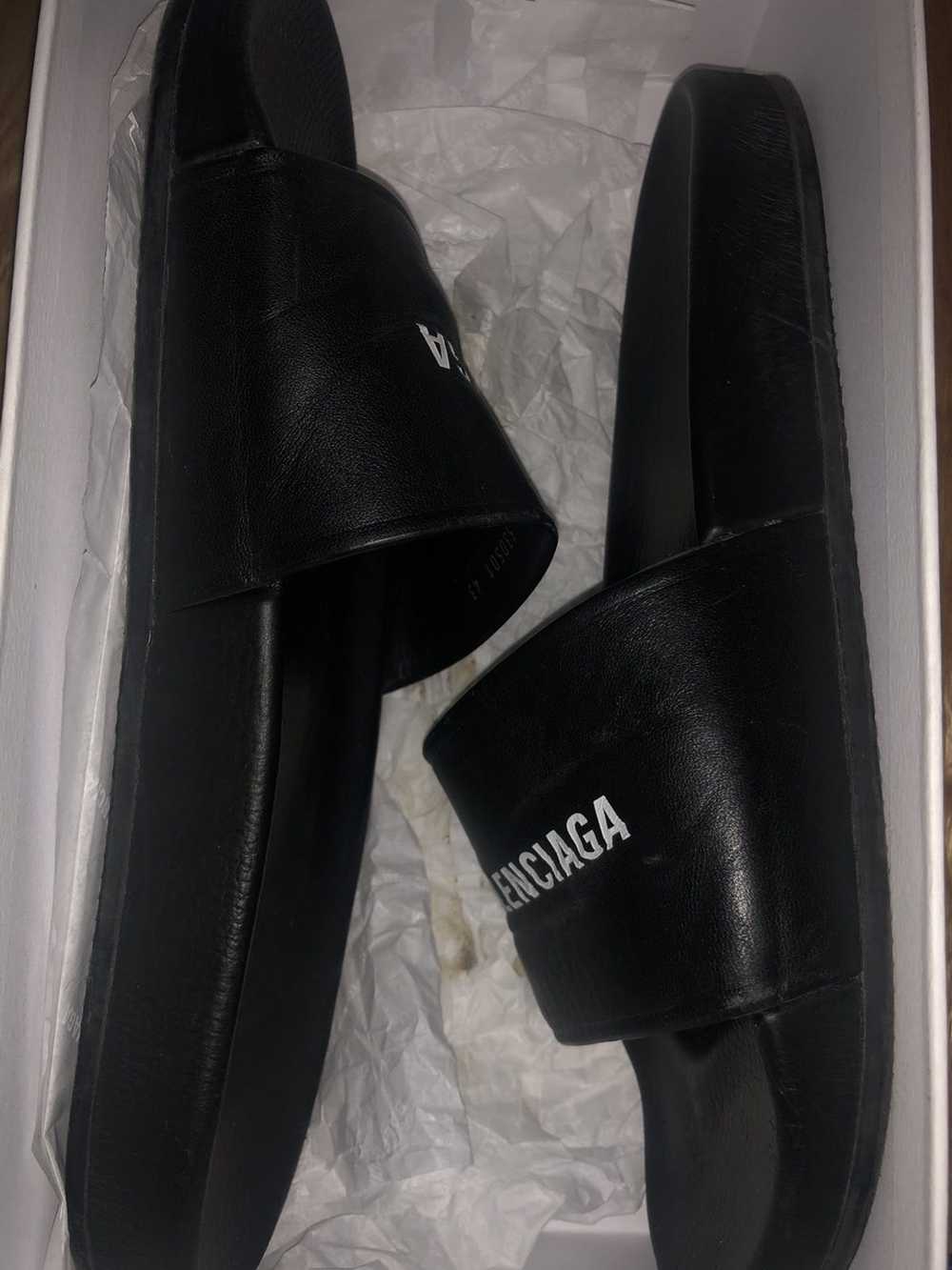 Balenciaga Balenciaga Logo Pool Slide Black - image 6