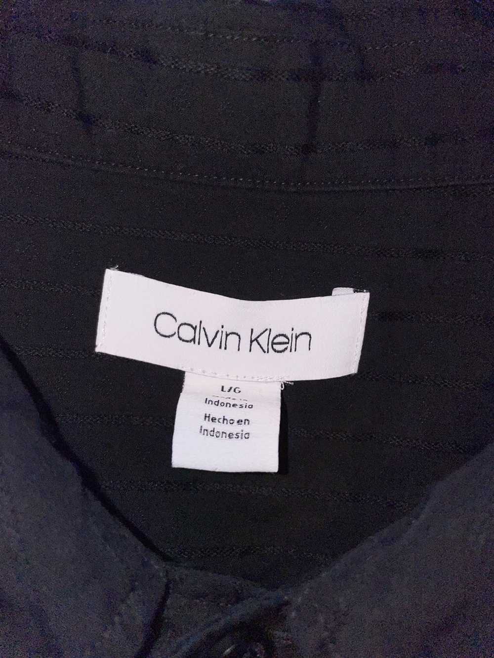 Calvin Klein Calvin Klein pin stripe button up - image 2