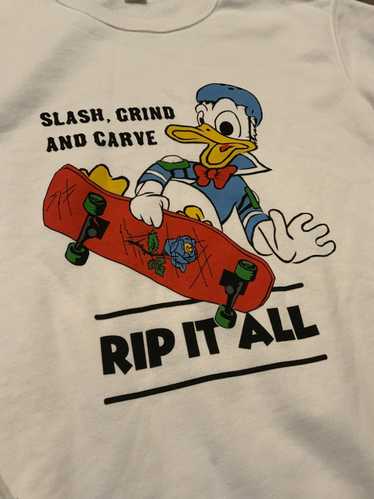 Disney × Uniqlo Disney Donald Duck Rip It All Skat