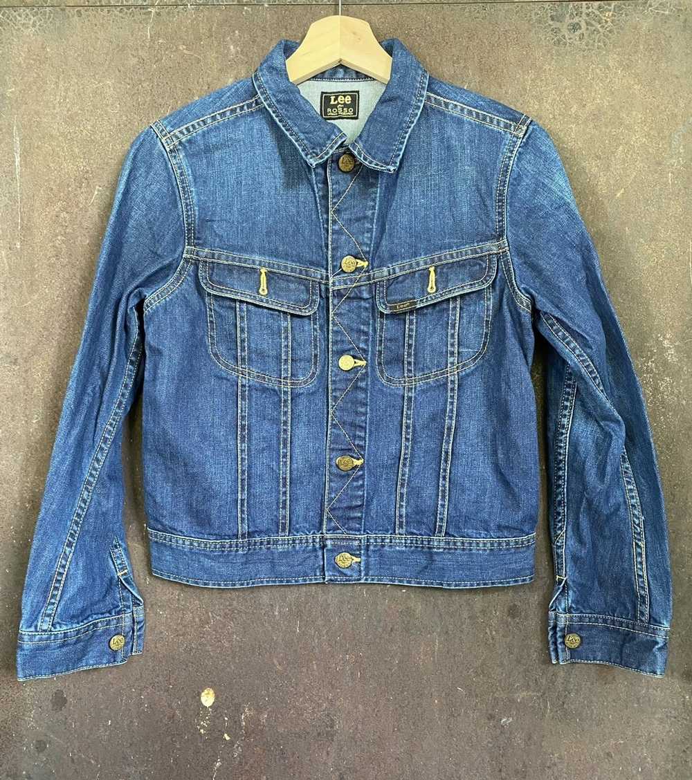 Lee × Vintage Lee Riders Denim Jacket For Rosso U… - image 1