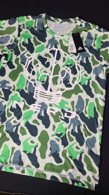 Adidas × Pharrell Adidas Pharrell Nerd Camo Tee Sh