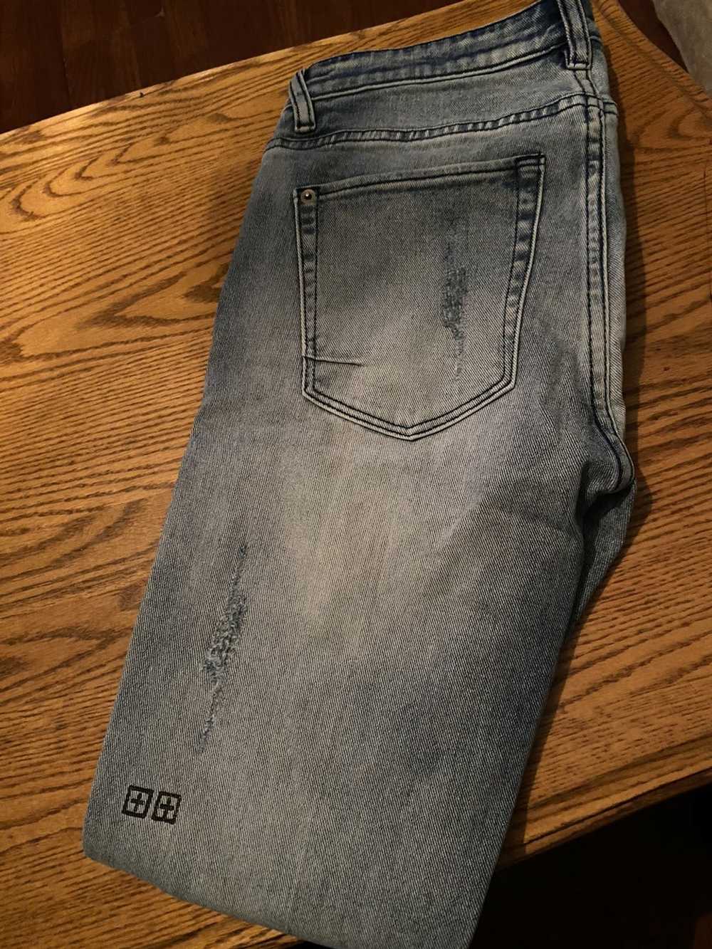 Ksubi KSUBI blue denim jeans - image 4