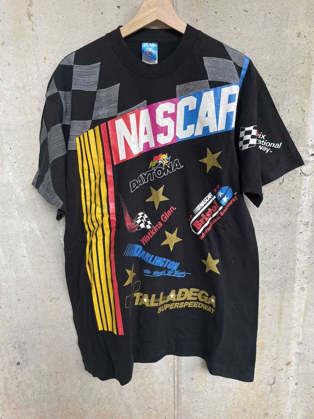 NASCAR × Racing × Vintage Vintage 90s All over pr… - image 1