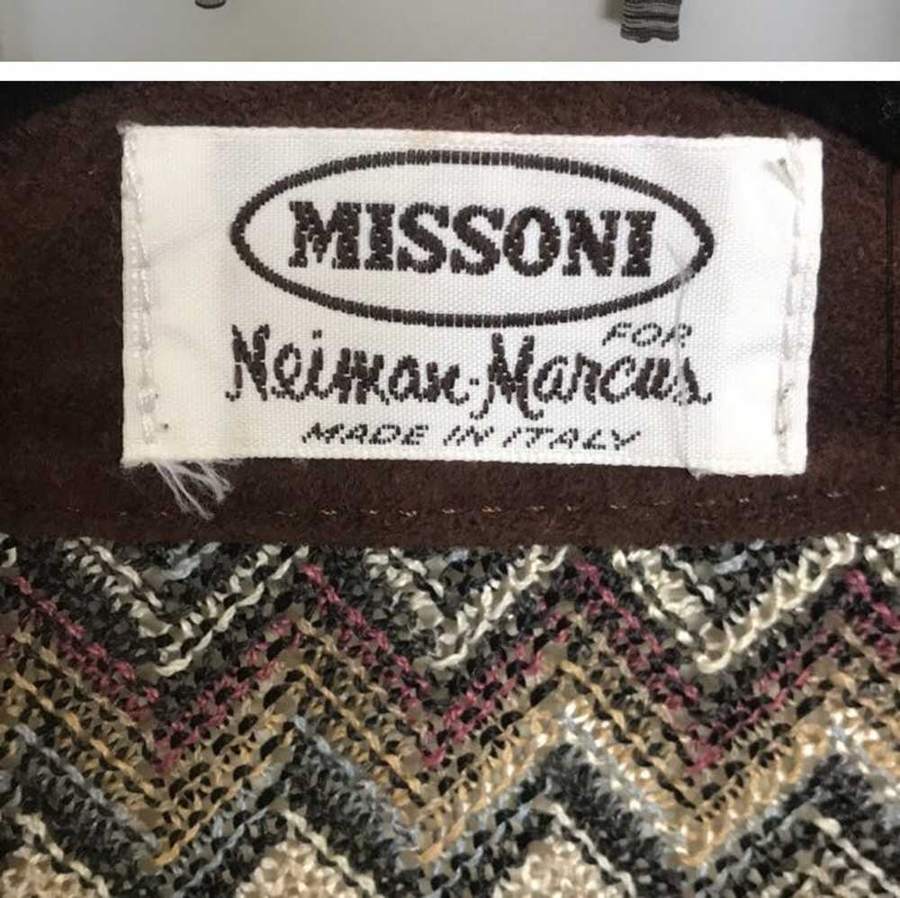 Missoni Missoni Men’s knit & Suede jacket - image 4