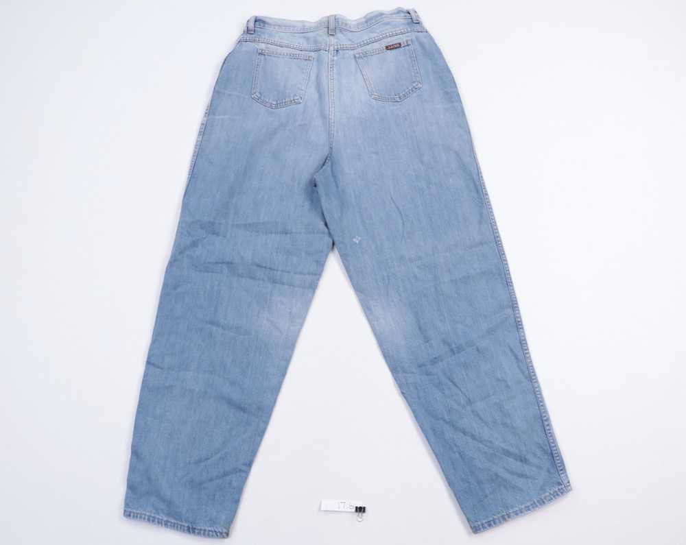 Vintage 80s Streetwear Distressed Loose Fit Strai… - image 8