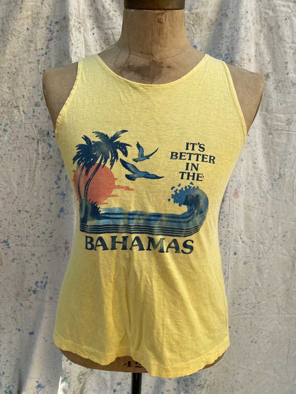 Vintage Vintage It's Better in the Bahamas Tank - image 2