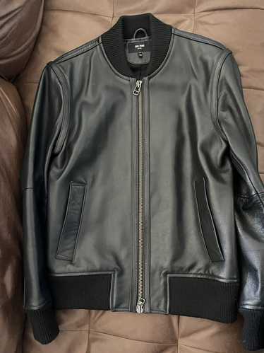 Jack Spade Jack Spade leather jacket near mint