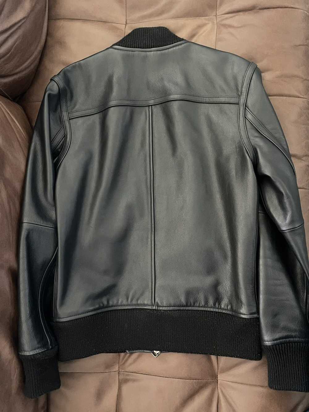 Jack Spade Jack Spade leather jacket near mint - image 3