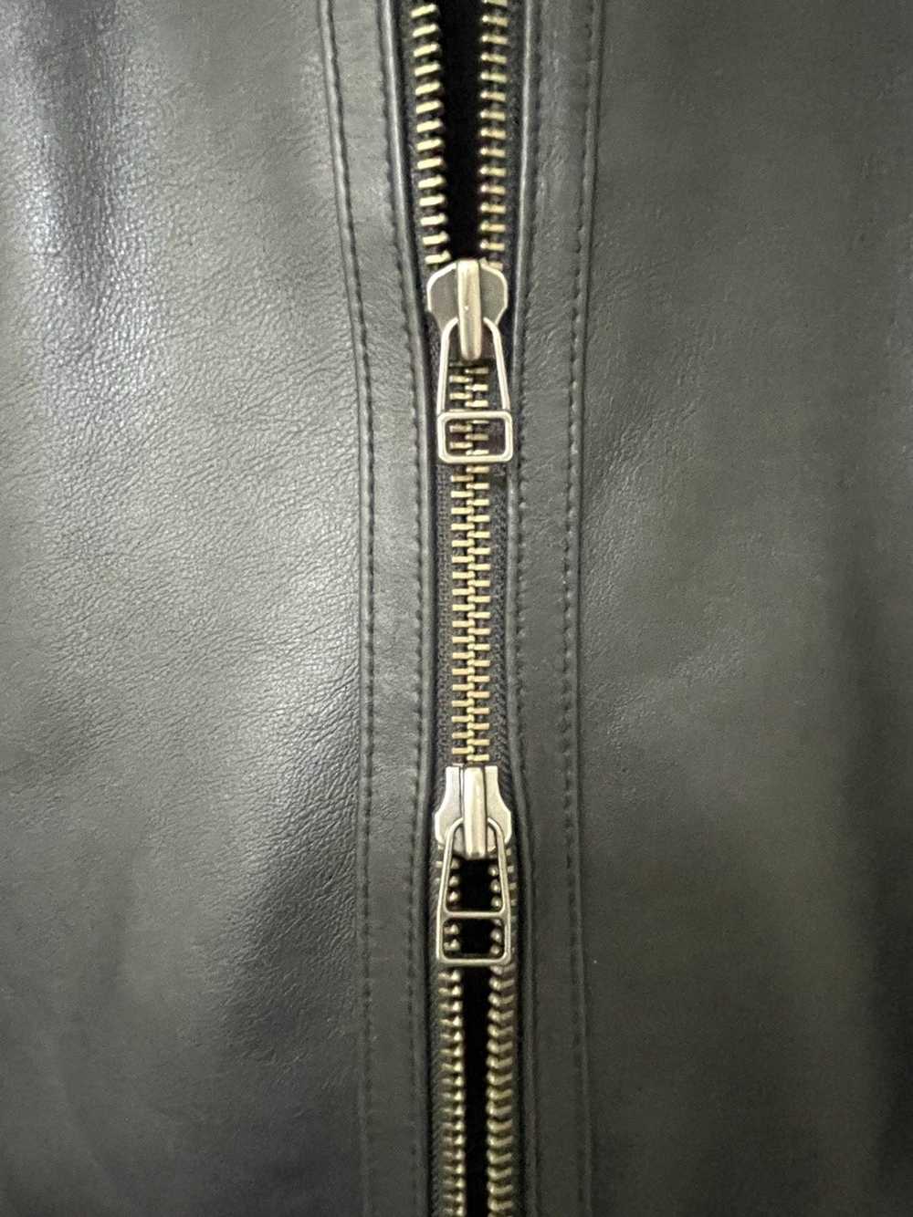 Jack Spade Jack Spade leather jacket near mint - image 5