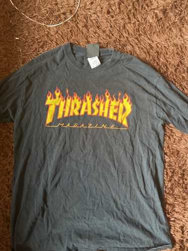 Thrasher Long sleeve thrasher flame tee - image 1