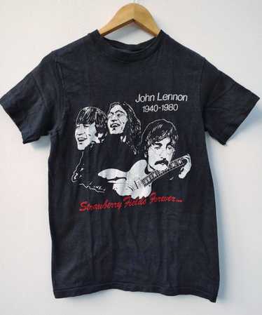 Band Tees × John Lennon × Vintage 70s John Lennon… - image 1