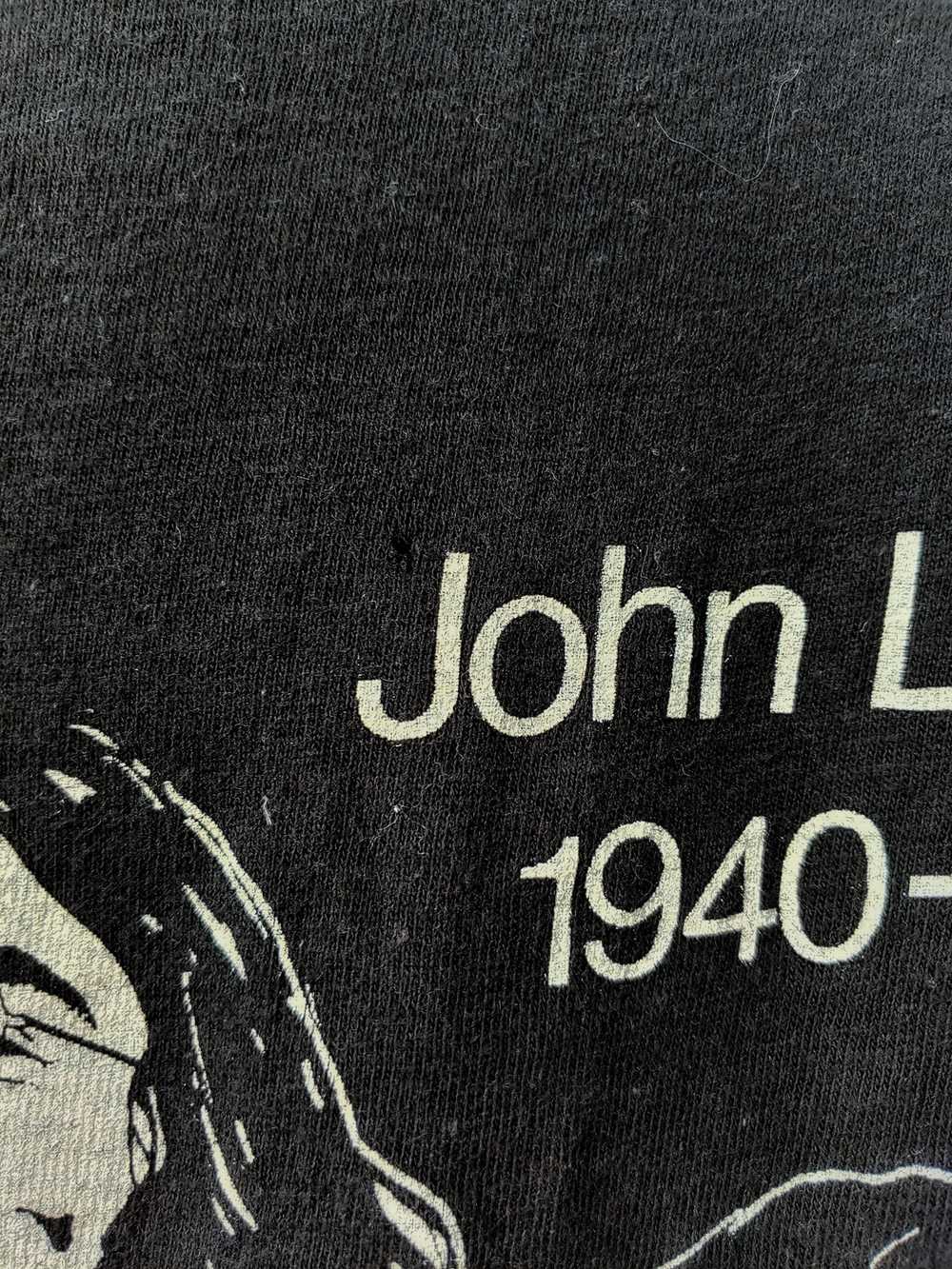 Band Tees × John Lennon × Vintage 70s John Lennon… - image 3
