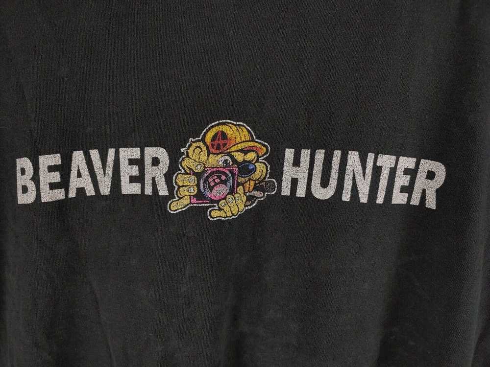 Vintage VTG Hustler Magazine Men's Beaver Hunter … - image 6