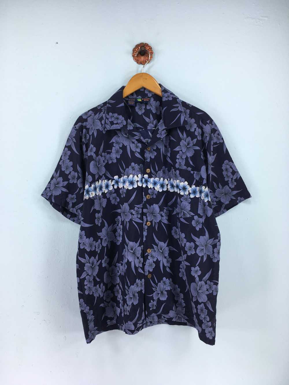 Aloha Wear × Hawaiian Shirt ROUNDY BAY Hawaiian P… - image 1