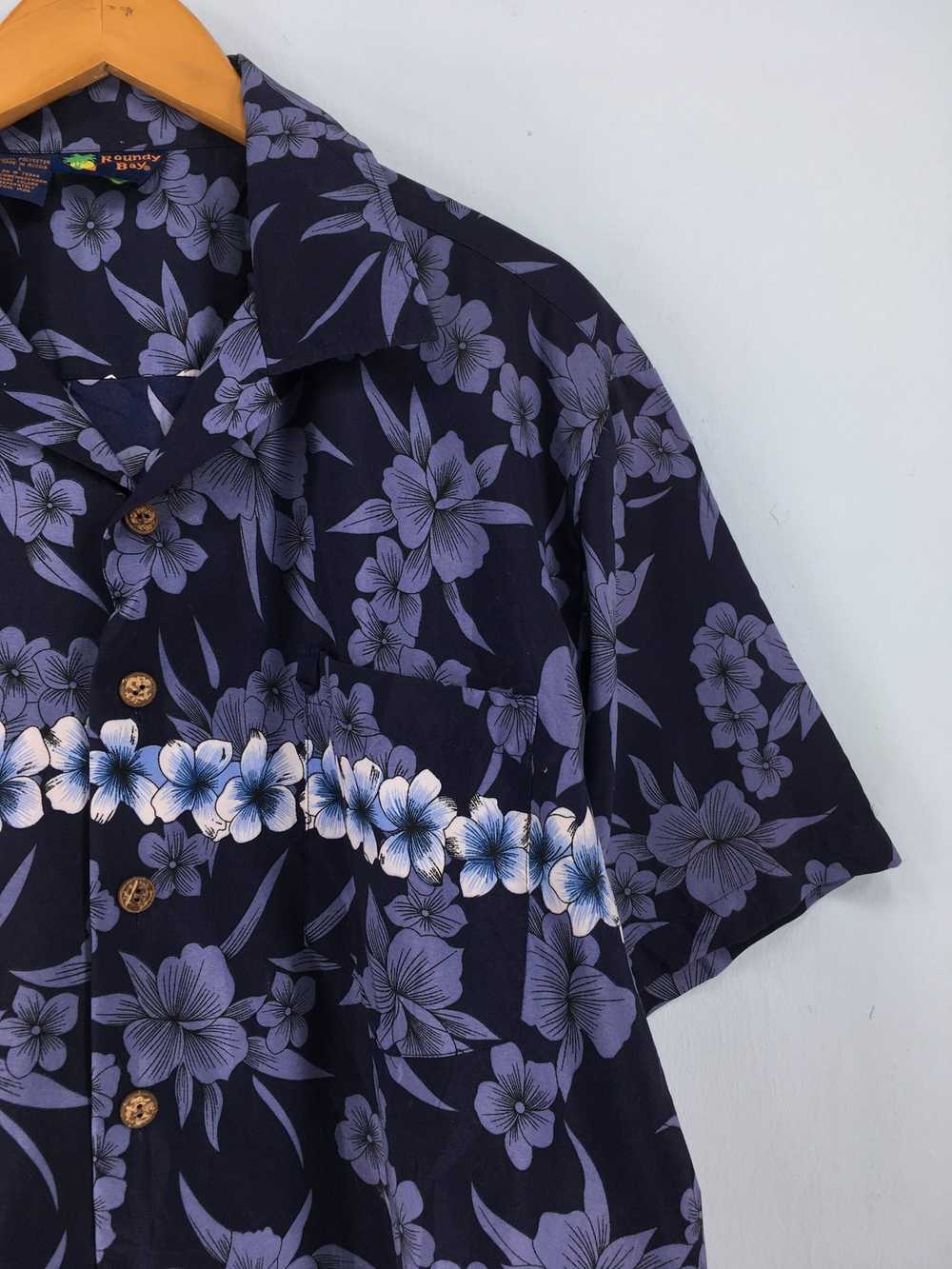 Aloha Wear × Hawaiian Shirt ROUNDY BAY Hawaiian P… - image 2