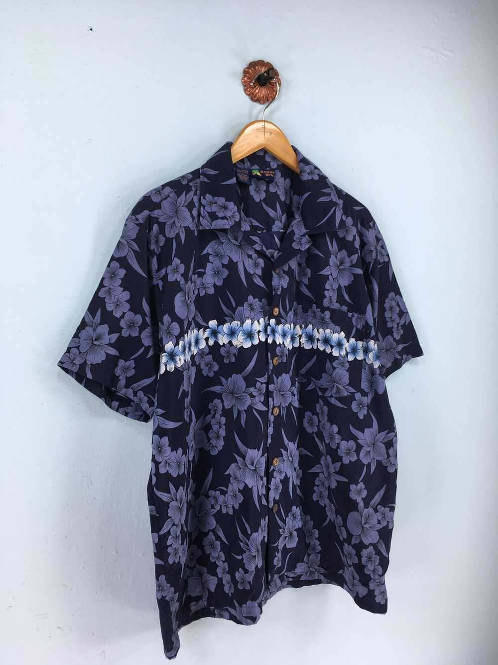 Aloha Wear × Hawaiian Shirt ROUNDY BAY Hawaiian P… - image 3