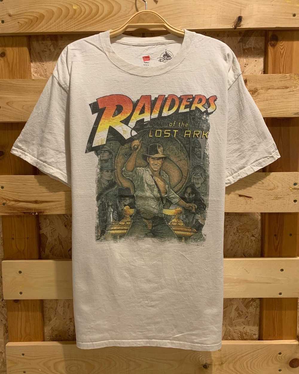 Hanes × Movie × Vintage Vtg Indiana Jones Raiders… - image 1