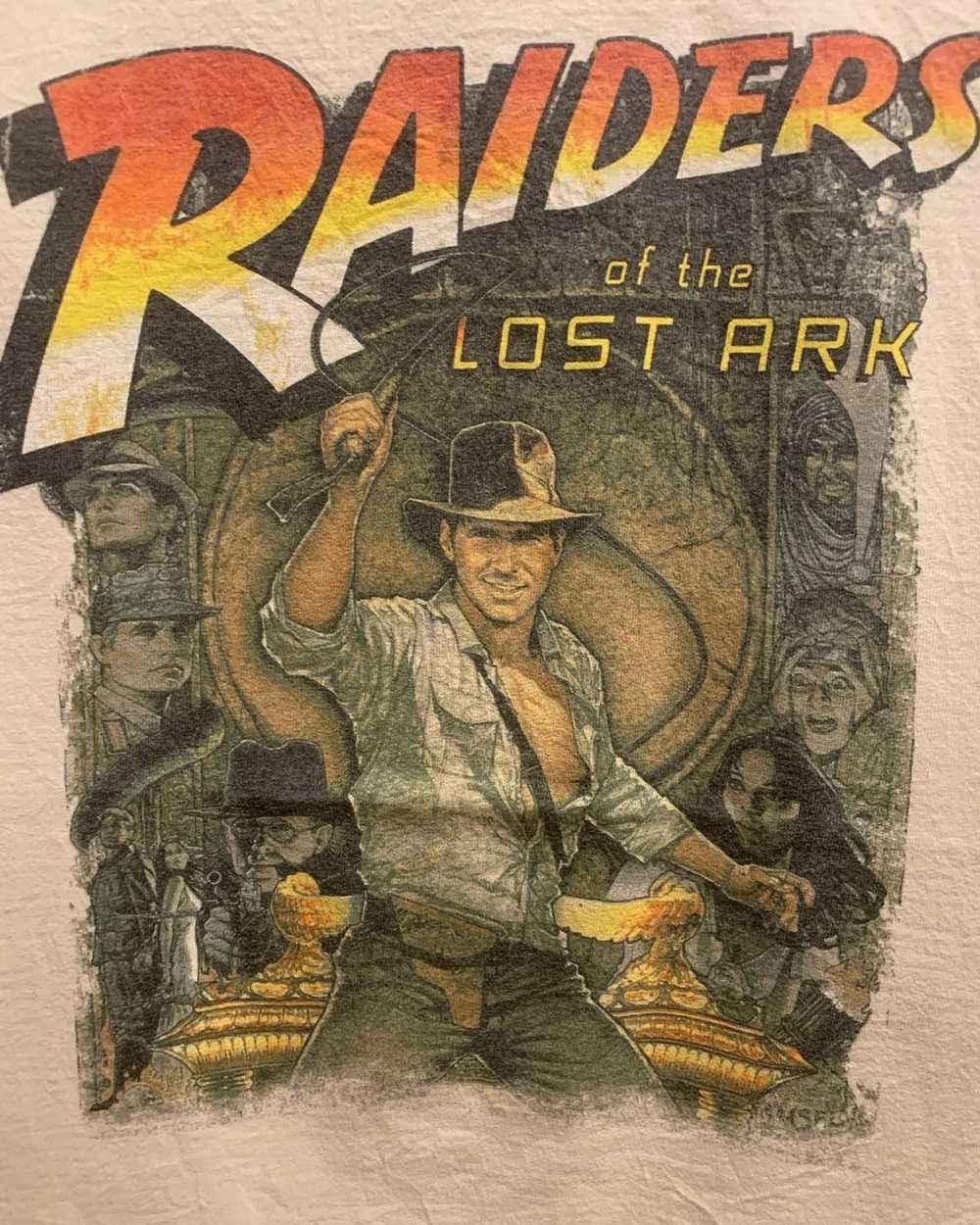 Hanes × Movie × Vintage Vtg Indiana Jones Raiders… - image 2