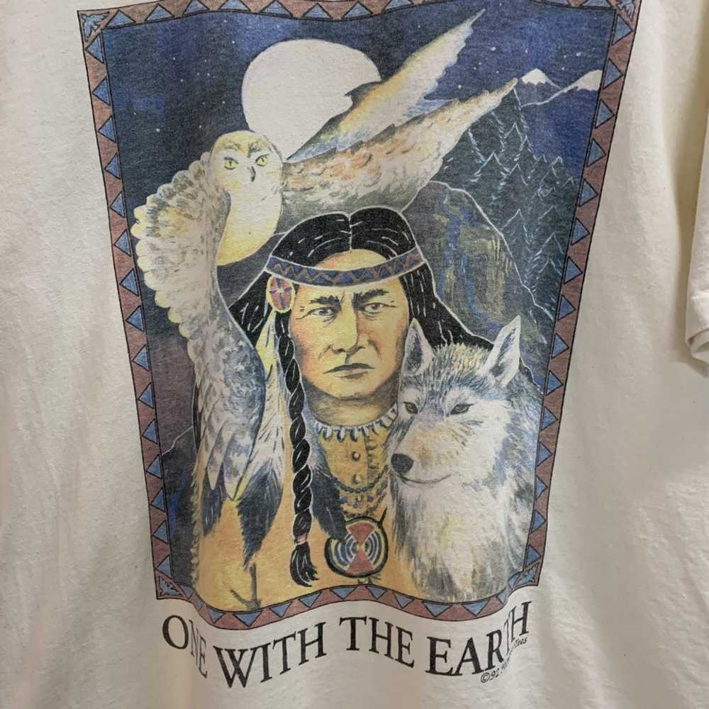 Vintage 92’s One With The Earth Tee - image 3