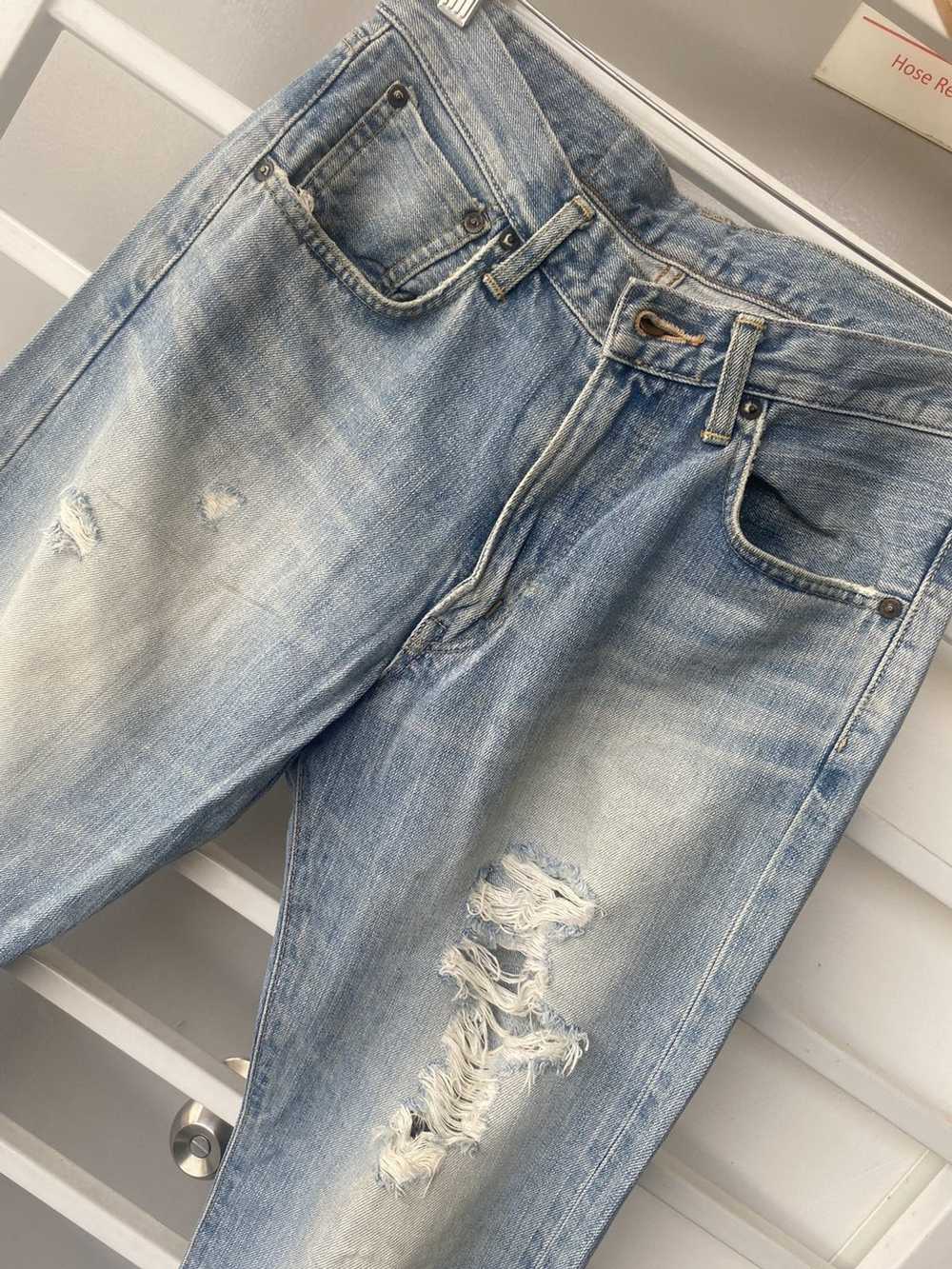 Distressed Denim × Edwin × Vintage Edwin 505 Selv… - image 8