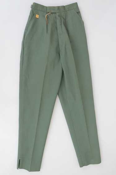 1950s NOS Sage Green Capri Pants