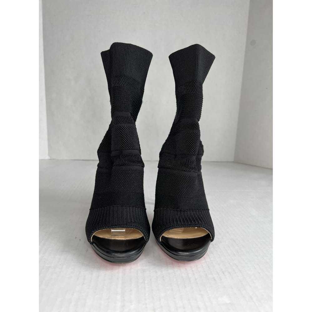 Christian Louboutin Cloth ankle boots - image 7