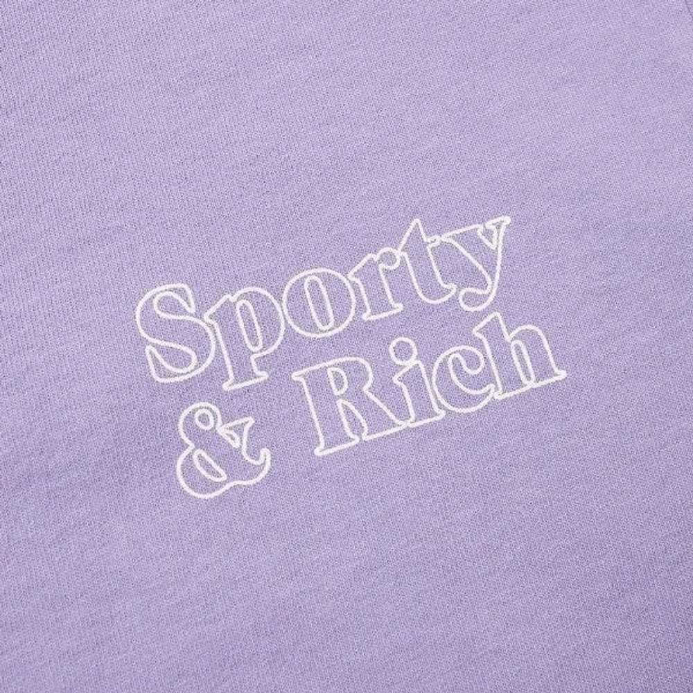 Sporty & Rich SPORTY & RICH LILAC FUN LOGO T-SHIR… - image 3