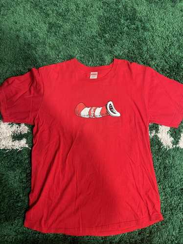 Supreme cat in the hat best sale tee red