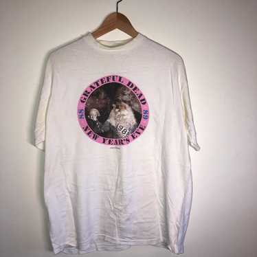 Grateful Dead “ 1996 Skeleton Baseball GD Player “ Original Vintage Rock  Tie Dye T-Shirt by Anvil Made in USA