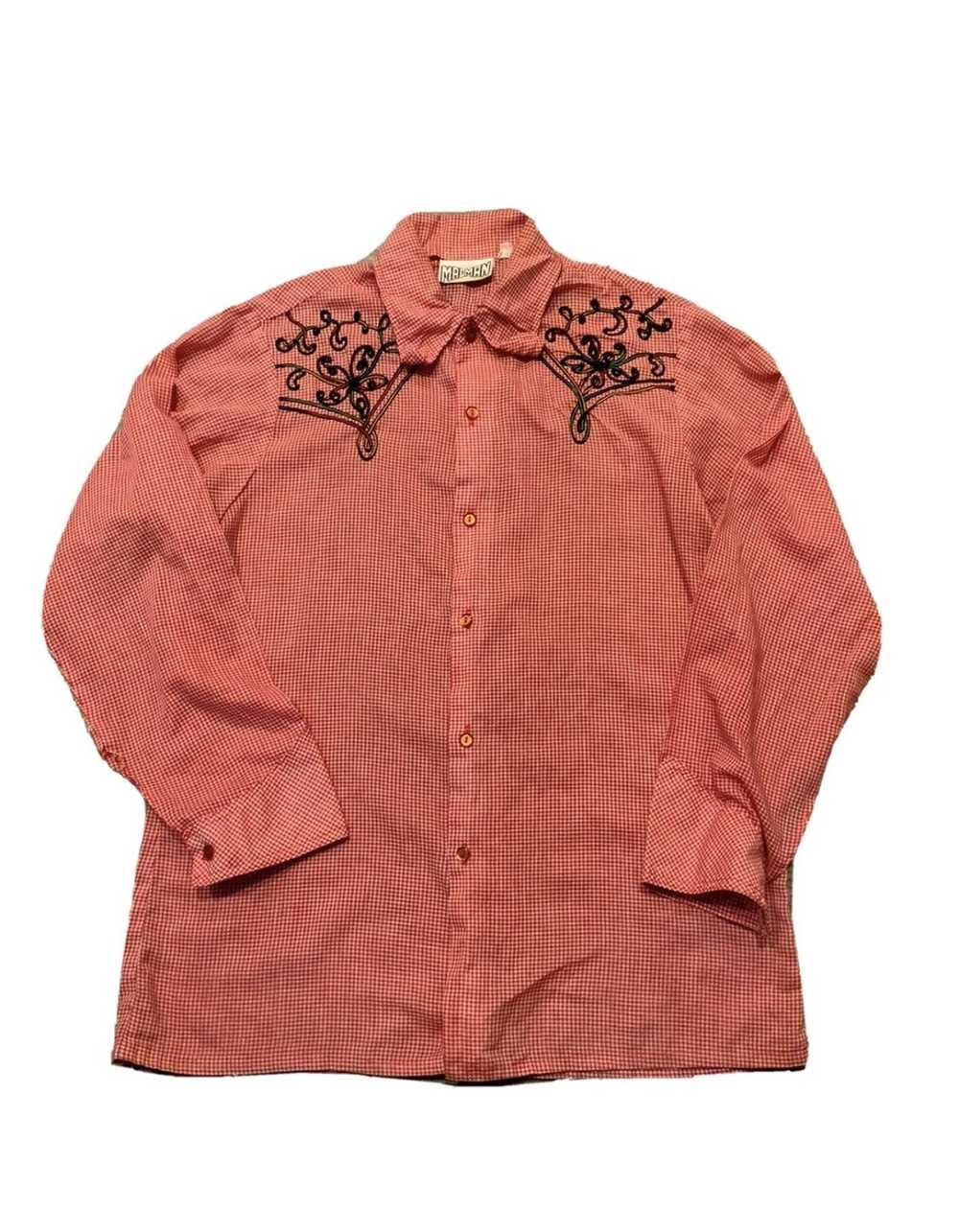 Vintage True Vintage Madman Embroidered Western R… - image 1