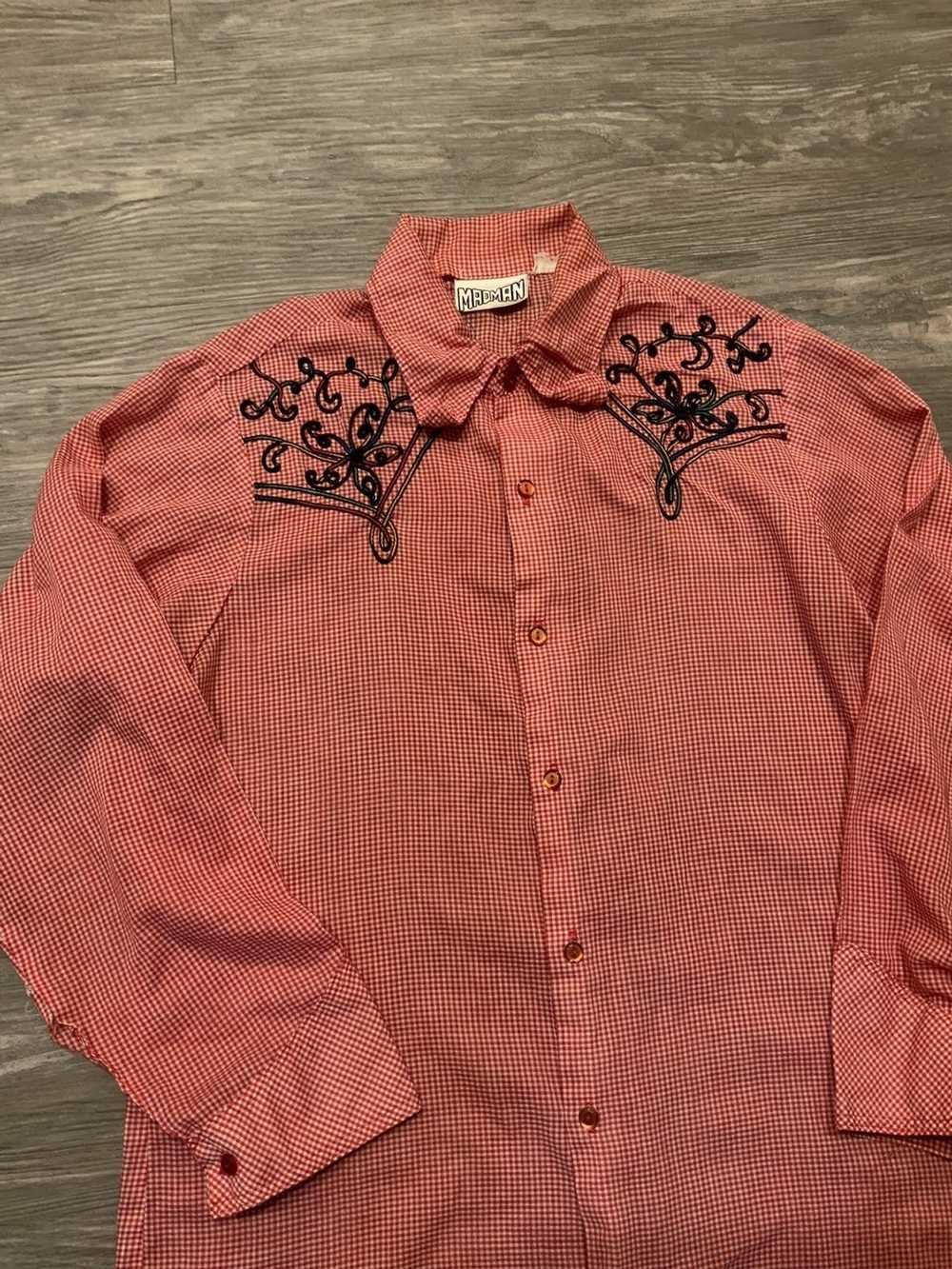 Vintage True Vintage Madman Embroidered Western R… - image 3