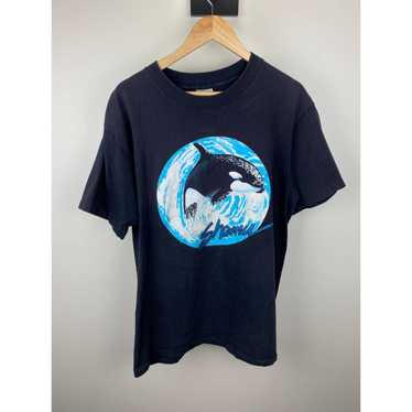 Vintage Vintage Shamu Sea World Big Logo Whale Tee